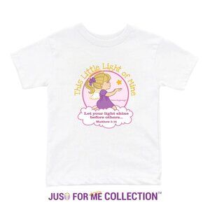 This Little Light of Mine - Girls Toddler T-shirt (White Blonde)